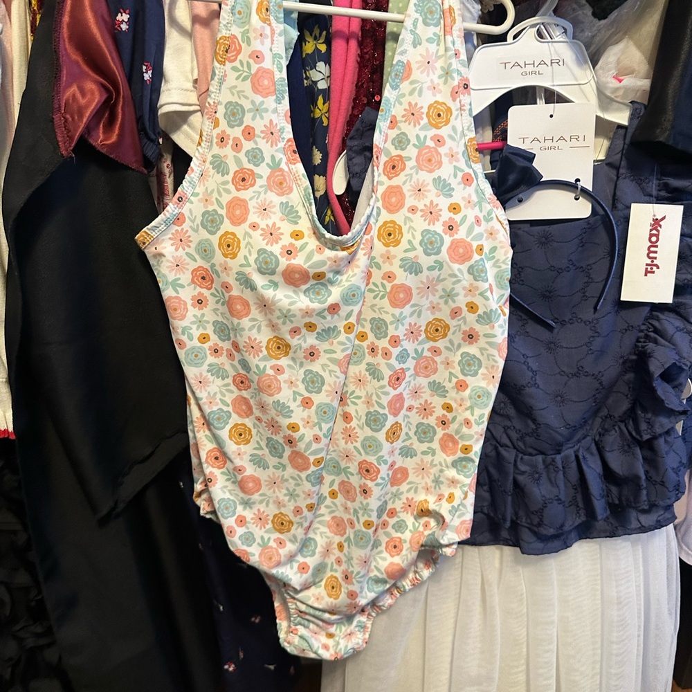 Floral Mom One Piece Swimsuit